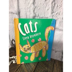 1993 School Text Book Reading Book “Cats Sleep Anywhere” Elementary Ages 6-10